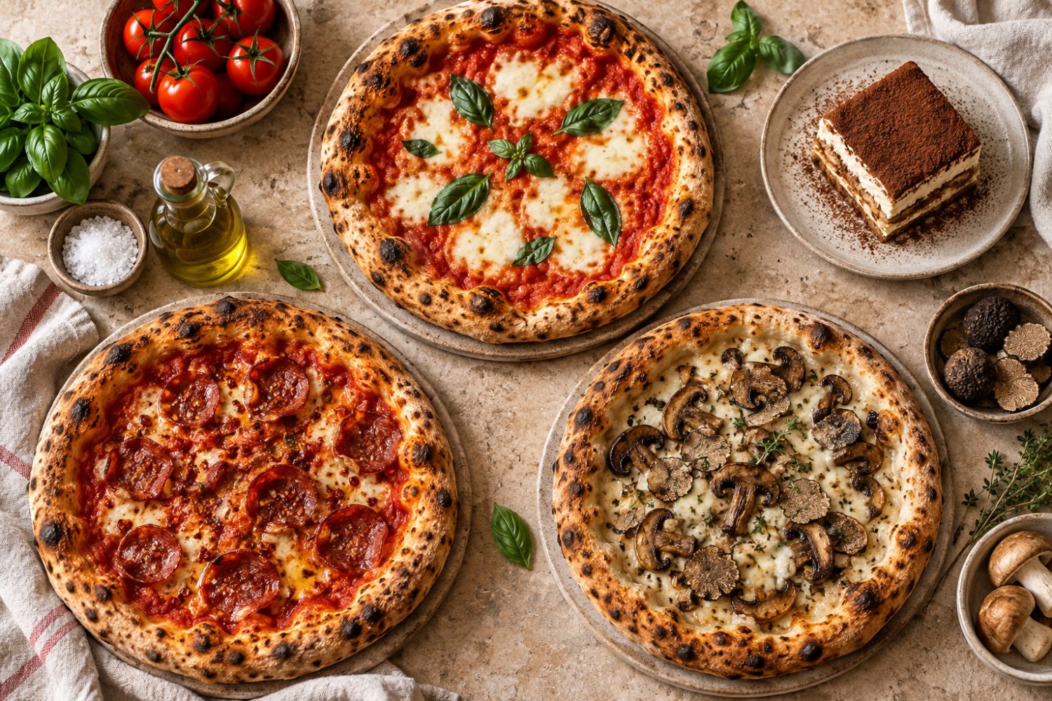 Foto: Pizza-Auswahl